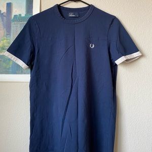 Fred Perry navy men’s shirt, size M